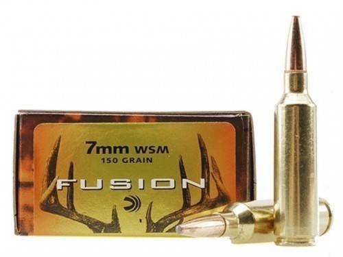 7mm WSM Federal Fusion/150gr